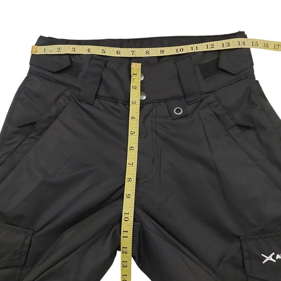 Arctix Ski Snow Cargo Pants Womens Small Black Ankle Zip Insulated Snowboarding - Picture 11 of 12